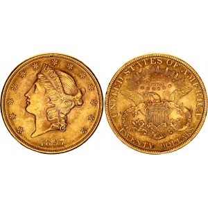 United States 20 Dollars 1897
