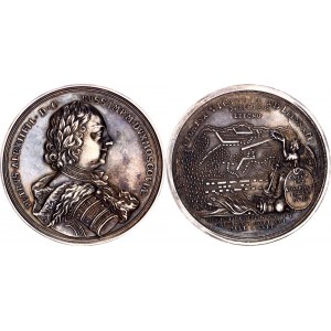 Russia Medal Commemorating the Battle of Lesnaya 1708 R3