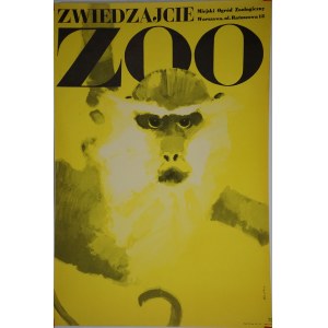 Waldemar Swierzy (1931-2013), Visit the Zoo - Monkey, 1967