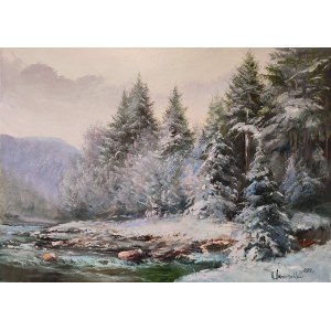 Oleg Andrushev, Winter Landscape