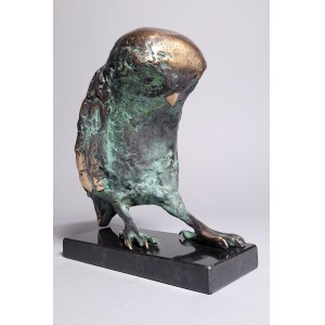 J. Z-Ch., Owl (Bronze, height: 24 cm, edition: 3/8)