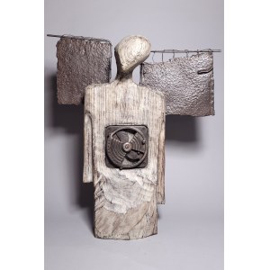 Charles Soul, Busts - Winged (Height 64 cm)