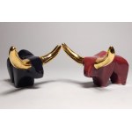 Jakub Niewdana, Ankole-Watussi Cow (Set of 2).