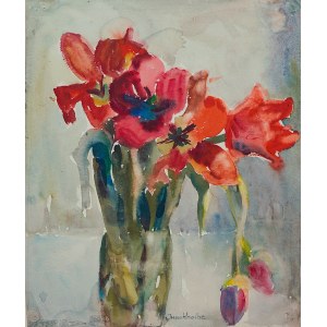 Irena Knothe (1904-1986), Tulips, 1960s.