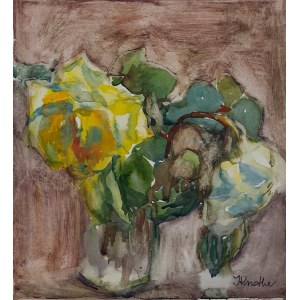 Irena Knothe (1904-1986), Roses, 1960s.