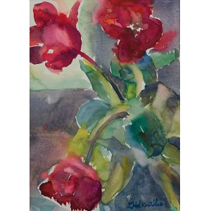 Irena Knothe (1904-1986), Tulips, 1960s.