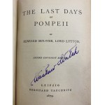 Bulwer Edward Lord Lytton, Die letzten Tage von Pompeji [1879].