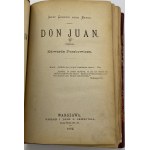 [1st ed.] Byron George Gordon, Don Juan [Half leather][1885].