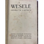 Wyspiański Stanisław, Wesele. Dráma v troch dejstvách [druhé vydanie] [Krakov 1901].
