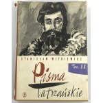 Witkiewicz Stanisław, Pisma tatrzańskie t. 1-2