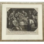 Zaśnięcie Bogurodzicy, XIX w. sztych na papierze
