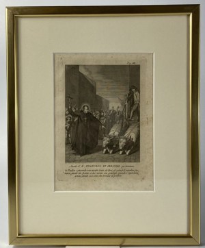 Franciszek de Hieronimo z wołami sztych z XIX w.