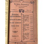 Rosenthal Jacues, Bibliotheca Magica et Pneumatica. Geheime Wissenschaften, Sciences Occultes, Occult sciences. Folk-lore. Catalogs 31-33