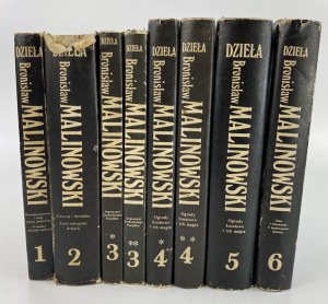 Malinowski Bronislaw, Works. Vol. 1-6 in 8 vols.