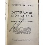 Nietzsche Friedrich, Dithyrambs of the Dionysians [Half-cover][1906].