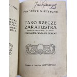 Nietzsche Friedrich, Tako rzecze Zaratustra [Radierung][Halbleder][1908].