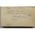 [Venovanie Natalie Galczyńskej] Galczyński Konstanty Ildefons - Poezje. Szkolne wydanie [Marian Stachurski] [Czytelnik 1956].