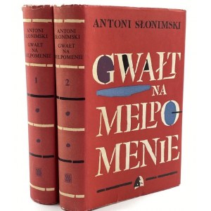 Słonimski Antoni, Die Vergewaltigung der Melpomena vol. I- II [1. Auflage][kleine Auflage].