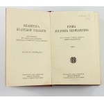 Juliusz Słowacki, Pisma Juliusza Słowackiego T. 1-6 in fünf Bänden.