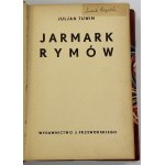 Tuwim Julian, Jarmark rymów [I wydanie][Półskórek]