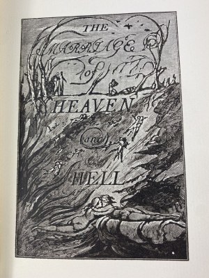 Blake William, Le mariage du ciel et de l'enfer [Zaślubiny Nieba i Piekła]