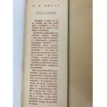 Wells Herbert George, Dolores. Übersetzt von Maria Skibniewska, Umschlaggestaltung von Janusz Maria Brzeski.