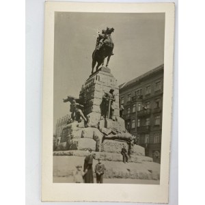 Postkarte. Kraków. Grunwald-Denkmal.