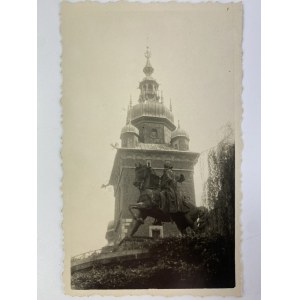 Postcard. Cracow. Kosciuszko monument.