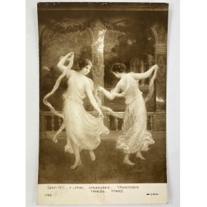 Pohlednice. Salon 1913 F. Lafon - Tanec.