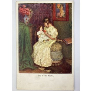 Postcard. Die kleine Mama.