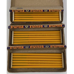 Johann Faber Nürnberger Bleistifte. Schachtel mit 3 Sets.