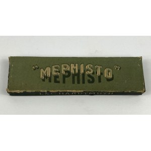 Ołówki L. & C. Hardtmuth. Pudełko kartonowe z kompletem 12 ołówków marki Mephisto.