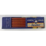 Ołówki Swano. Pudełko kartonowe z kompletem 12 ołówków.