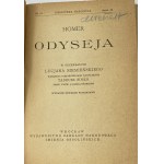 Homer Die Odyssee / Ilias [Halbeinband][Nationalbibliothek].