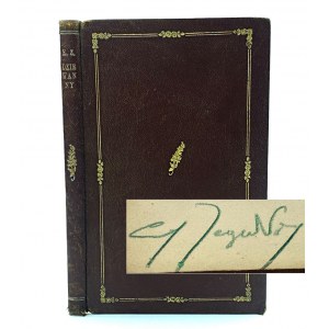 Zegadłowicz Emil, Dziewanny sześć ballad wtórne [author's signature][edition of 100 copies][period leather binding].