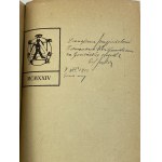 Zegadłowicz Emil, Wielka nowina w Beskidzie [Widmung des Autors][1. Auflage][Auflage von 250 Exemplaren].
