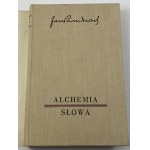 Parandowski Jan, The Alchemy of Words [wrapper by Jan Mlodożeniec].