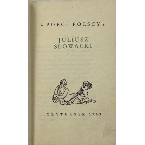 Juliusz Słowacki, řada Polští básníci