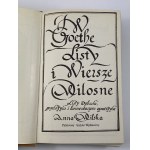 Goethe Johann Wolfgang von, Dopisy a milostné básně