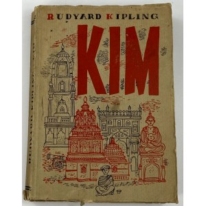 Kipling Rudyard, Kim [cover by Ignatius Witz].