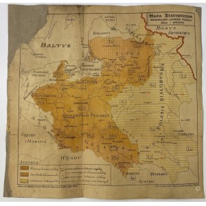 Mapa Statystyczna Rozsiedlenia Ludności Polskiej 1914