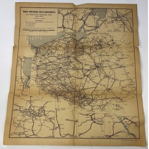 Important Railway Lines of International Communication / Map of the Polish Railway Network.