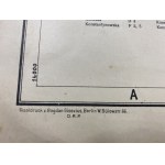 [Sosnowiec] Plan Miasta Sosnowic, ze spisem ulic. Wykonał w roku 1916 geometra S. Kozłowski
