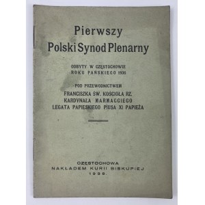 První polská plenární synoda s rezolucemi
