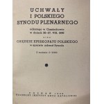 První polská plenární synoda s rezolucemi