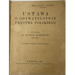 Rundstein Szymon, Zákon o občanství polského státu [1927].