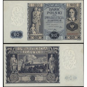 Polska, 20 złotych, 11.11.1936