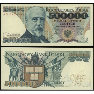 Poland, 500,000 zloty, 20.04.1990