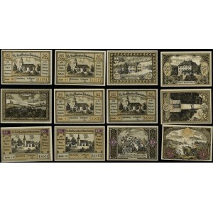 Silesia, set of 10 banknotes, 1922