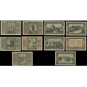 Śląsk, zestaw 5 banknotów, 1.12.1920